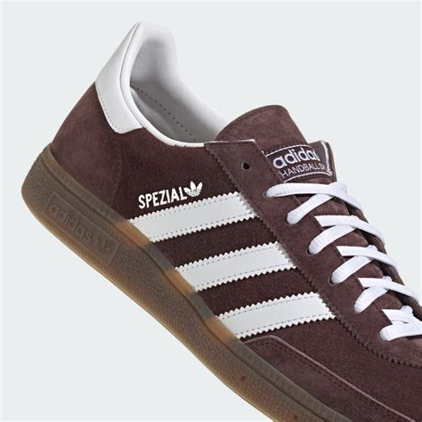 adidas spezial bag brown|Adidas originals handball spezial gum sole trainers in brown and white.